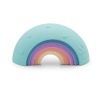 Jellystone Designs, Gioco Impilabile Over The Rainbow, Gioco Sensoriale per Bambini da 9 Mesi di età, Aiuta Lo Sviluppo Sensoriale e Cognitivo, in Silicone Alimentare, Pastello, 8,9x17,5x5 cm