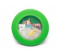 Jellystone Designs, Gioco Sensoriale Peekaboo Bag Farm per Bambini, Aiuta lo Sviluppo Sensoriale e Cognitivo, Retro in Silicone Antiscivolo
