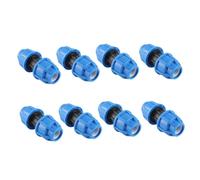 Jelquix 5 Connettori per Tubi in Plastica PE, Adattatore per Tubi Diritti, Raccordo per dell'acqua da 20 Mm a 20 Mm con Piccola Resistenza Al Flusso d'acqua, Ideale per dell' in PVC PPR PE