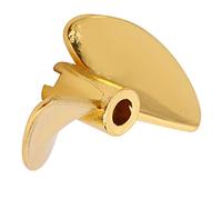 Jelquix a 2 Pale Ad Alta Spinta da 35 Mm per Accessori per Barche RC, Facile da Installare per FeiLun FT016 FT007 FT012 FT009 FT011 FT010 FT016 (giallo Y)