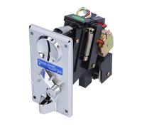 Jelquix Accettatore di Monete Elettronico Selettore di Monete Efficiente per Distributori Automatici di Giochi per Tutte le Applicabili 18mm-31mm Plastica + Hardware (Grigio argento)