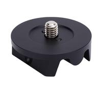 Jelquix Adattatore per Testa a Sfera per Telescopio, Lega di Alluminio Leggera per Fotocamere DSLR e Telescopi, Design Intuitivo per la Fotografia All'aperto, 1 unità (BLACK)