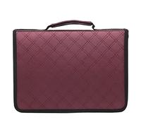 Jelquix Astuccio in Pelle PU, Organizer per Matite Artistiche da 150 Slot, Borsa da Disegno Portatile con Maniglia per Studenti e Artisti (Melanzana)