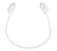 Jelquix Auricolare Sportivo Bluetooth V5.3 EDR a Orecchio Aperto per Esercizi di Corsa, Impermeabile per Telefono Portatile, Materiale ABS (WHITE)