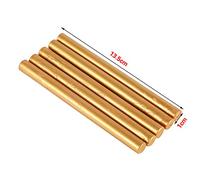 Jelquix Bastoncini di Cera per Timbri Colorati Vintage da 5 Pezzi per Sigillare Biglietti D'invito a Nozze, Antiaderenti per un Facile Utilizzo, Ideali per Buste e Oggetti Artigianali, 10 Colori