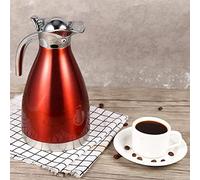 Jelquix Brocca Termica Isolata in Acciaio Inossidabile per Teiera da caffè, Borsa Dell'acqua Calda per Uso in Ufficio (1.5L)