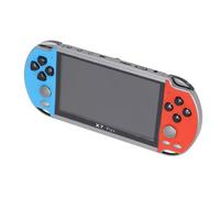 Jelquix Console per Videogiochi Portatile Macchina da Gioco Portatile con Doppio Joystick per un Divertimento Senza Fine con Schermo da 5,1" per Giocatori di Tutte le età