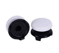 Jelquix Cover per Joystick con Levetta da 2 Pezzi, Copritasto in Morbido Silicone per con Design a Trama Accattivante, Comodo Materiale ABS in 4 Colori (WHITE)