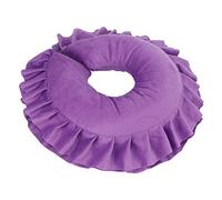 Jelquix Cuscino per il Collo a Forma di U, Morbido Cuscino per il Viso per Massaggi e SPA, Fibra di Poliestere, 1 unità per Salone di Bellezza e Viaggi (PURPLE)