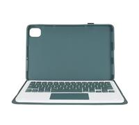 Jelquix Custodia con Tastiera Bluetooth Wireless per Mi Pad 5 Design Sottile e Leggero Staccabile per Lavoro e Viaggi da 11 Pollici (verde scuro)