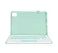 Jelquix Custodia con Tastiera Bluetooth Wireless per Mi Pad 5 Design Sottile e Leggero Staccabile per Lavoro e Viaggi da 11 Pollici (verde chiaro)