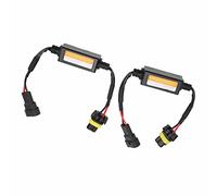 Jelquix Decodificatore per Fari a LED 2 Pezzi, Design Compatto Plug and Play Senza Errori Anti-sfarfallio, per Lampadine 9005 9006 90012