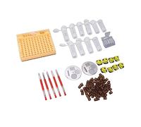 Jelquix di Allevamento per Api Regine per Apicoltori Kit in Plastica Resistente con 110 Tazze per Allevare Api Regine