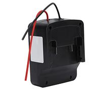 Jelquix Durevole Adattatore per Batteria Al Litio da 18 V Supporto per Fonte di Alimentazione Collegamento Comodo e Facile per gli Utenti ABS 1 unità