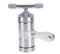 Jelquix Estrattore Manuale di in Acciaio Inossidabile Strumento Compatto per Apicoltura per Apicoltori con Filtro, Bottiglia e Cucchiaio per la Raccolta del Giardino Domestico