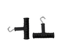 Jelquix Estrattore per Nodi da Pesca Strumento per Legare in Modo Efficiente Impianti per Capelli alla Carpa 3 Pezzi per la Pesca All'aperto (Black)