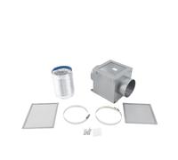 Jelquix "Filtri a Rete Efficienti con Trappola per Pelucchi per Condotto dell'asciugatrice" per Uso Domestico Vite 5X in Ferro Grigio Scuro da 4 Pollici