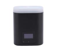 Jelquix Flash Compatto per Fotocamera con Supporto per Slitta Calda TYPE-C Ricaricabile Ad Alta luminosità per Illuminazione su Fotocamera Uso in Viaggio Portatile 5600K (BLACK)