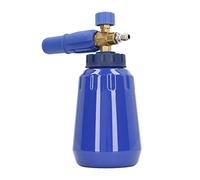 Jelquix Generatore di Schiuma Spruzzatore Ad Alta Pressione Regolabile per Lavaggio Auto Rondella da 1 Litro 4000psi Can 1/4 Pollici NPT Connessione Rapida (BLUE)