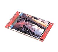 Jelquix ILI9341 Modulo Touch Panel LCD TFT da 2,8" con Alimentatore 3,3 V/5 V, Risoluzione 240x320 Punti, per Creatori di Progetti Elettronici (Senza tocco, sono necessari almeno 4 driver IO.)