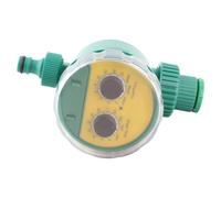 Jelquix Irrigatore Automatico per Giardino e Prato, Filettatura da 3/4 | Configurazione senza attrezzi, controllo tramite quadrante, durata da 1 a 120 minuti, frequenza da 1 a 72 ore, controller