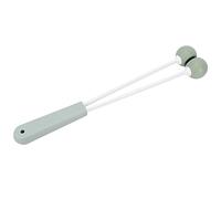 Jelquix Martello per Massaggio Manuale in Silicone Massaggiatore Liscio a Doppia Sfera per la Stimolazione dei Punti di Agopuntura 14,2 X 1,6 Pollici