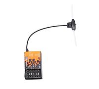 Jelquix Micro Ricevitore ExpressLRS Dal Design Professionale con Funzione Failsafe e Uscite PWM a 5 per Barche RC, Auto, Elicotteri - ABS Leggero 0,75x1,26x0,24 Pollici