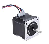 Jelquix Motore Passo-passo Nema 17 42mm Compatto Coppia Elevata 0.4N.M per Stampante 3D e Macchine CNC Confezione da 10 con Cavi da 90 Cm (1 pz)