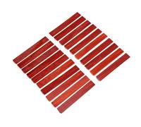 Jelquix Pavimenti per Case delle Bambole, 20 Pezzi in Scala 1:12 Assi per Pavimenti in Legno in Miniatura Accessori per Mobili per Case delle Bambole, Autoadesivi, Tiglio, 1,5x10 Cm (Colore legno