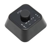 Jelquix Pedale Girapagina Controller Multimediale Wireless Facile da Usare, Ideale per Musicisti, Presentazioni PPT, Materiale ABS Bianco (BLACK)