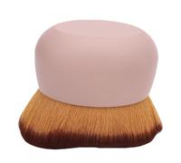 Jelquix Pennello Autoabbronzante, Applicatore Abbronzante, Applicatore per Capelli con Spazzola Morbida con Testina a Forma di Onda Copertura Uniforme e un'applicazione Senza Soluzione di (Cachi)