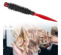 Jelquix Pettine a Rullo Ammorbidente con Manico in Legno, Spazzola per Acconciature, Presa Comoda, Cura dei Capelli, 12" (15)