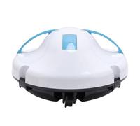 Jelquix Pulitore Automatico per Piscine, Robot Pulitore Subacqueo Senza Fili con regime di Navigazione Intelligente per Piscine 120 Minuti di Autonomia 100㎡ Area di Pulizia (Spina europea)