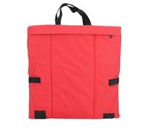 Jelquix Sedia da Stadio, Cuscino Pieghevole Leggero Portatile con Supporto per la Schiena, per Tribune da Pesca All'aperto di Festival Musicali (Rosso)