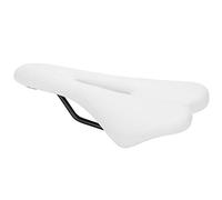 Jelquix Sella Universale per Bicicletta, Comodo Cuscino per Mountain Bike e Bici da Strada, Design Ergonomico e Durevole (WHITE)