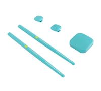 Jelquix Set di Batteria Elettronica Portatile Kit di Batteria Virtuale con Bacchette e Pedali per Adulti e Bambini Principianti, Materiali ABS