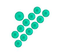 Jelquix Set di Coperture per Pulsanti 12 Pezzi Comode Coperture per Pulsanti Meccanici per Fightbox Snackbox Materiale ABS 20,2 Mm 25,3 Mm (GREEN)