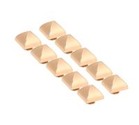 Jelquix Set di Rivetti a Vite a Punta Quadrata 20 Pezzi in Lega di Zinco Piramide Punk Hardware Durevole per Borse in Pelle Kit di Riparazione Scarpe 15mm (GOLD)