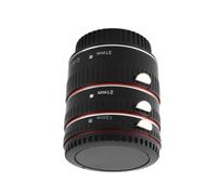 Jelquix Set di Tubi di Estensione Macro, 13mm 21mm 31mm per EF EF S Mount | autofocus, misurazione ttl, esposizione ae, contatti elettronici, montatura in metallo ramato
