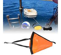 Jelquix Set Galleggiante per Ancora per Barca Portatile Resistente da 24" per Yacht Gommone Kayak Barca da Pesca, Ancora Stabilizzatrice per Barche a Motore, Barche a Vela, Gommoni, Adatto per da