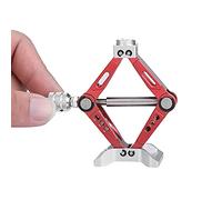 Jelquix Strumento per Martinetto a Forbice in Scala 1:10 per Auto RC per Cingolato con Struttura in Metallo Regolabile Maggiore autenticità