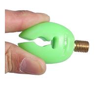 Jelquix Supporti per Poggia Canna da Pesca Design Durevole con Testa a U da 3 Pezzi per Attrezzatura da Pesca Alla Carpa Nei Colori Verde (GREEN)