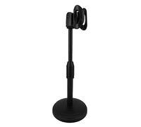 Jelquix Supporto per Microfono Regolabile, Supporto per Microfono Rimovibile, con Base Rotonda Ponderata con Tubo in Metallo, Ideale per Studio, Trasmissione Dal Vivo e Registrazione Desktop