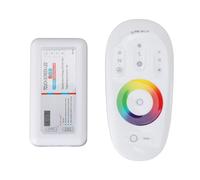Jelquix Telecomando LED RF, Dimmer RGB a 3 Pannello Touch Wireless DC12V 24V, Dispositivo di Trasmissione RF 2.4G, Ideale per Strisce Luminose LED, Luci per Armadietti e Controluci