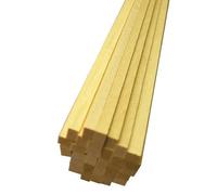 Jelutong Legno Duro Striscia - 20pcs X 12mm Spesso Largo X 600mm Lungo - T48