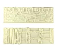 JEM 101CF002 Tagliapasta per Cake Design, Bianco, 18 x 2 x 28 cm, 2 unità