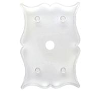 JEM 107P008 Tagliapasta Grande Rettangolare con Bordo Ondulato, Bianco, 15 x 2 x 22.2 cm