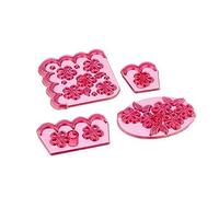 JEM 108SD001 Tagliapasta per Cake Design, Bianco, 12 x 3 x 17 cm, 4 unità