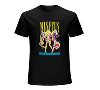 Jem And The Hologram Poster Rock Concert O-Neck 100% Cotton Short Sleeve Unisex T-Shirt S