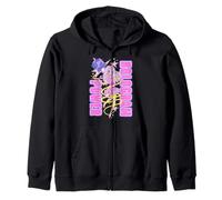 Jem And The Holograms Hologram Power Jem & Shana Chibi Look Felpa con Cappuccio